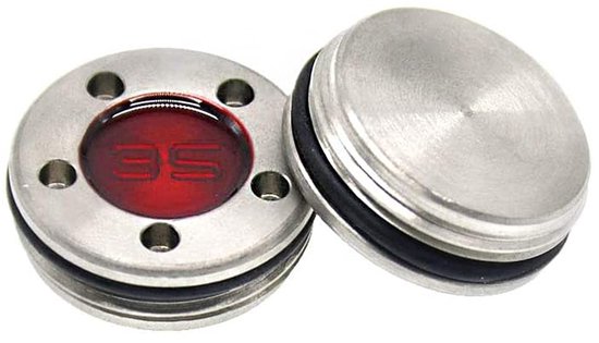 Solidchoice- Puttergewichten 35g - 2 Stuks - Hoogwaardige Metalen Gewichten - Rubberen Ringen - Slijtvast - Vochtbestendig - Golfgewichten