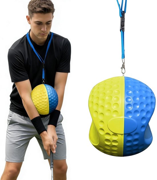 Solidchoice - Tweekleurige Golf Trainingsbal voor Beginners en Gevorderden