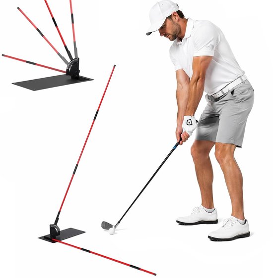 Solidchoice - Verstelbare Golf Alignment Stick Houder voor Swingtraining