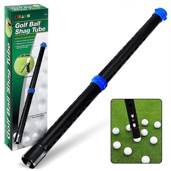 SolidKeus - Golfbal Oppikker van Aluminium met Capaciteit voor 20 Ballen van Solidkeus