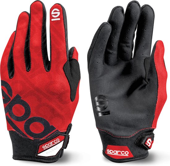 Sparco MECA-3 Handschoenen - Rood - Maat L van Sparco