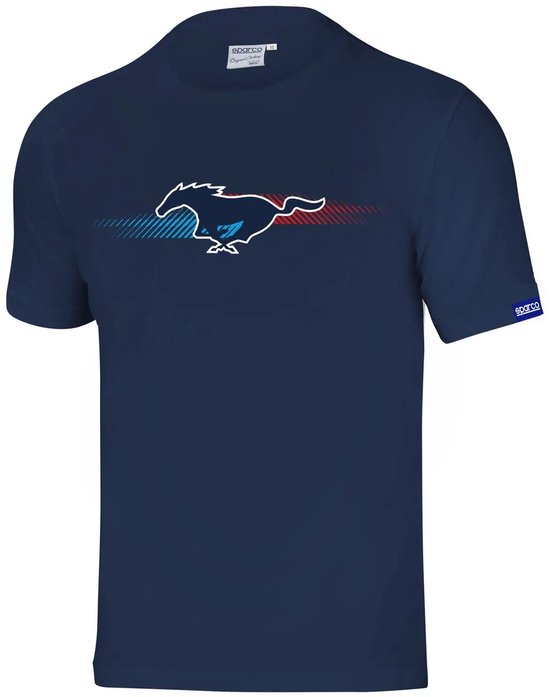 Sparco - Sparco Ford Performance T-Shirt - marineblauw / l van Sparco