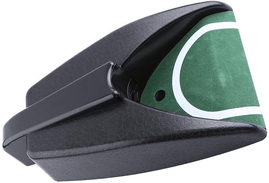 SPHProducts - Putting Cup - Auto Return - Oefenhulpmiddel - Klein - Golftraining - Perfect voor binnen en buiten - Zwart met groen