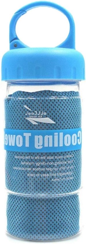 Sport Handdoek - Koude Handdoek - Fitness en Buiten - Directe Koeling - 30x90 cm - Multicolor