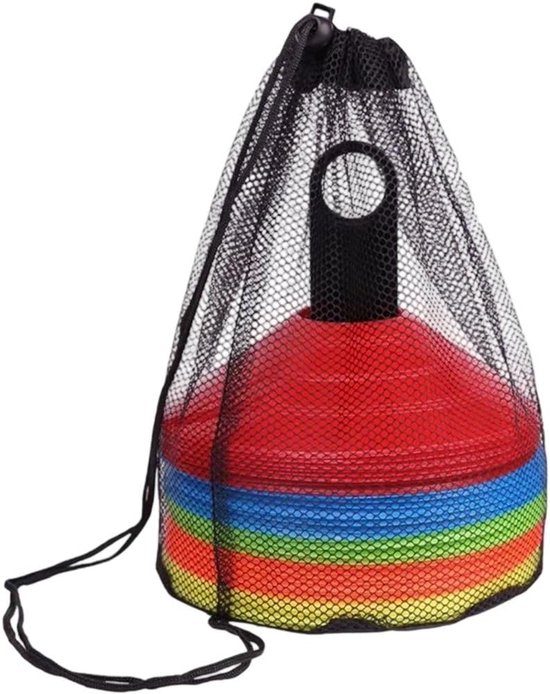 Sport Markeringsschijven - Trainings Kegels - Voetbal Training - 50 Stuks Set - 18cm Diameter