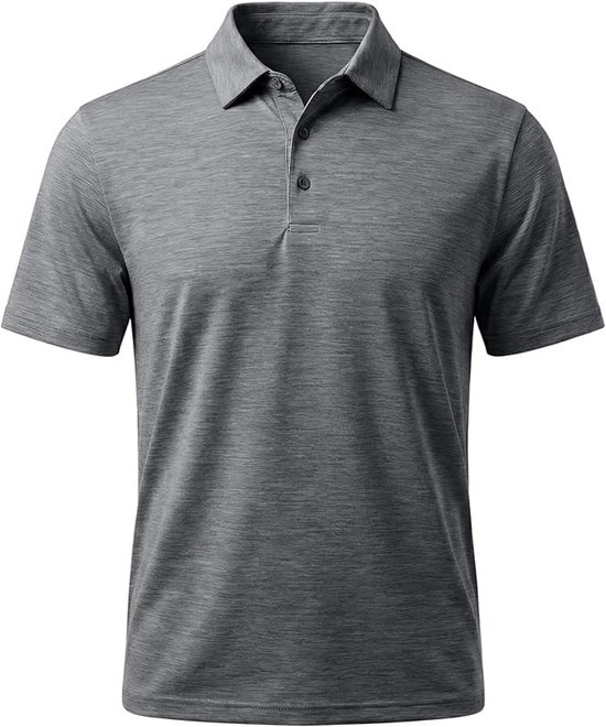 Sportieve Poloshirt Heren - Ademend & Stretch - Lichte Pasvorm