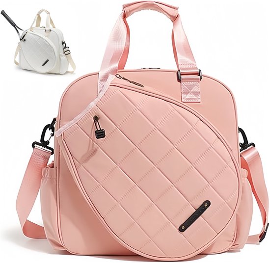 Sporttas - Schoudertas Gymtas - Sporten en Reizen - Waterdicht en Schokbestendig - 36 x 16 x 34 cm - Roze