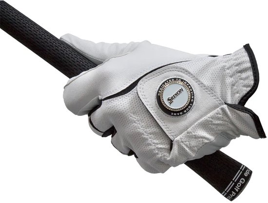Srixon Ball Marker All Weather Junior Golfhandschoen Voor Linkshandigen Wit S Jongens,Meisjes van Merkloos