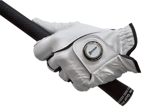 Srixon Ball Marker All Weather Rechterhand Golfhandschoen Wit M Man