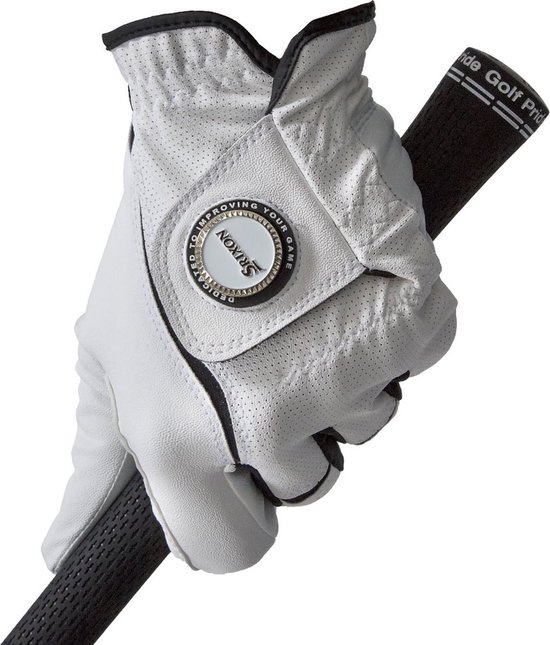 Srixon Golfhanschoen Wit - Ball Marker All Weather - Rechtshandige golfers (Linker handschoen) van Srixon