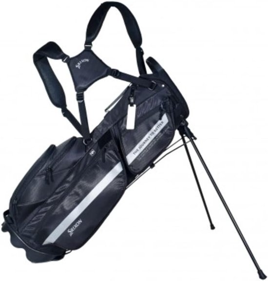 Srixon Lifestyle Standbag - Golftas - Zwart van Merkloos