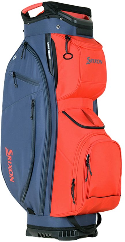 Srixon Premium Cartbag - Golftas - Grijs Rood van Merkloos