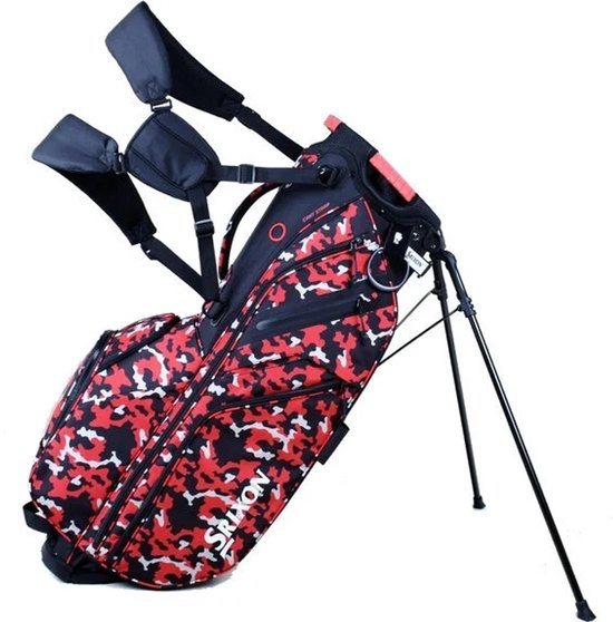Srixon Premium Standbag - Golftas - Rood van Merkloos