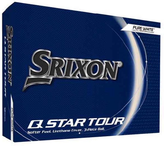 Srixon Q-star Tour 5 Golfballen Blauw 12 Balls van Merkloos