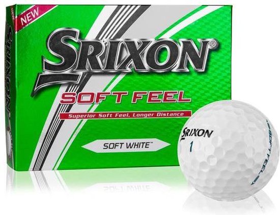 Srixon Soft Feel golfballen - dozijn - Wit van Merkloos