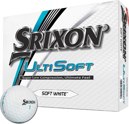 Srixon - Ultisoft - golfbal wit - 12 stuks van Srixon