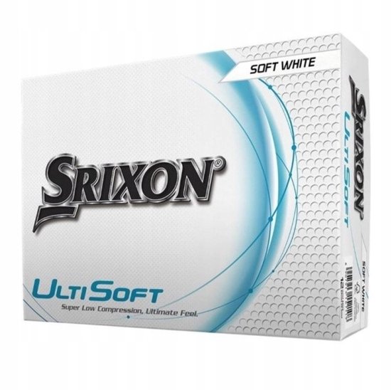 Srixon UltiSoft Golfballen Wit (12 stuks) - Model 2025 van Srixon
