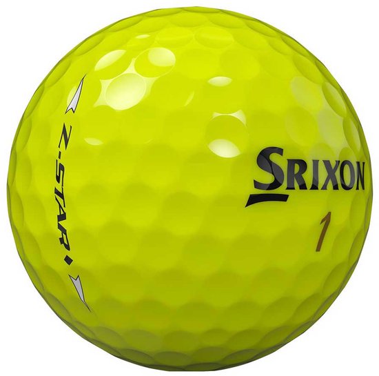 Srixon Z-star Diamond 3 Golfballen Geel 12 Balls van Merkloos