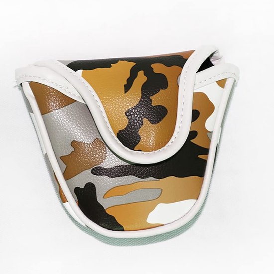 Store_9 - Golf Putter Hoofddeksel - Camouflage - Bescherming - Halfrond - PU Hoofddeksel - Geschikt voor Golfclubs - Golf Accessoire van Merkloos