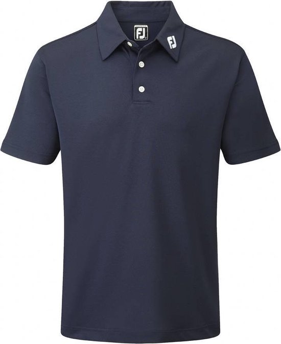 Stretch Pique Polo shirt - Navy van Ralph Lauren