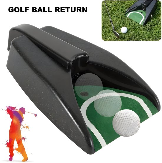 Stripe Automatische Golf Putt Trainer – Balretour Cup & Putting Trainer – Indoor & Outdoor – Golftrainingsmateriaal & Accessoire van Stripe.