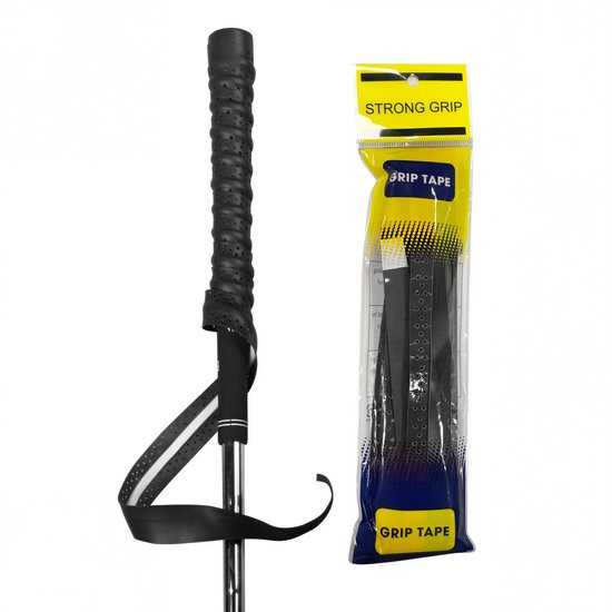 Stripe golf grip tape PU leer, antislip en waterdicht van Merkloos