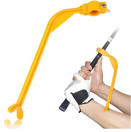 Stripe Golf Swing Trainer – Gele Swingcorrector voor Juiste Houding | Golf Accessoires & Trainingsmateriaal van Stripe.