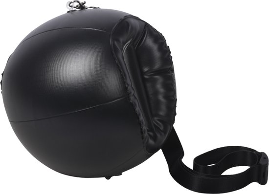 Stripe golfswingtrainer - Opblaasbare bal met verstelbare band
