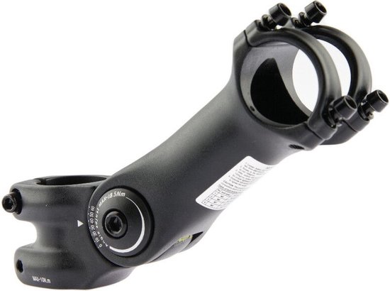 Stuurpen Primax E Enschede | extensie : 125mm balhoofdbuismaat: ø28.6mm | klem diameter: ø31.8mm - zwart van Primax