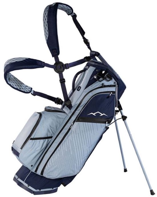 Sun Mountain E4.5 VLO H2NO Waterproof Hybride Standbag - Blauw Grijs | Kleur: Blauw / Lichtgrijs | | | van Merkloos