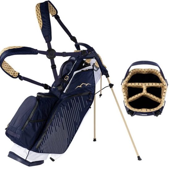 Sun Mountain H2NO Waterdichte Standbag 3.5 Nickel White Gold van Sun Mountain