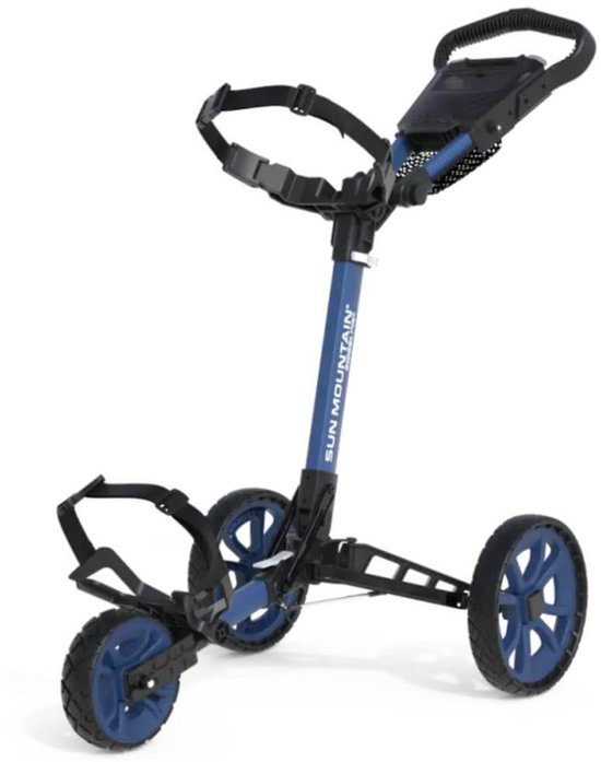Sun Mountain Ridgeline 3 Golftrolley - Blauw van Merkloos