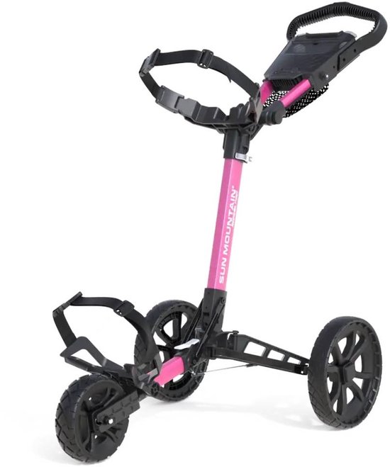 Sun Mountain Ridgeline 3 Golftrolley - Roze van Merkloos