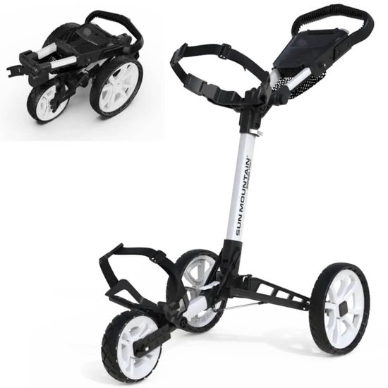 Sun Mountain Ridgeline 3 Golftrolley - Wit van Merkloos