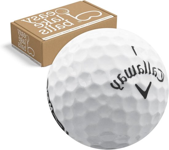 Supersoft Lakeballs - Zachte Golfballen - Golf Spelen - Hoge Foutvergeving - 50 stuks - Wit
