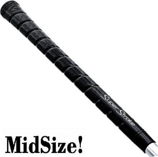 SuperStroke Soft Wrap Grip TC MIDSIZE - Zwart van SuperStroke