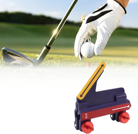 Swing Precision Trainer Blauw - Golf Swing Trainingshulpmiddel voor Beginners - Compact en Draagbaar van Phantom Golf.