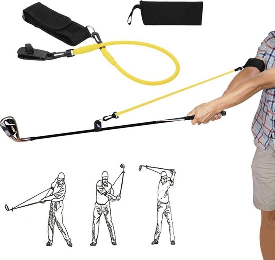 Swing Resistance Bands voor Golf Training - Verbeter uw Golfswing met dit Hulpmiddel voor Trekkoord - Band voor Houdingcorrectie en Golf Swing Oefeningen van Balight