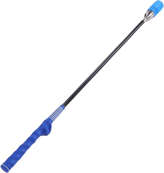 Swing Tempo Stick - Swing Trainer Golf - Swing Ritme Verbeteren - Feedback Polsontgrendeling - 85 cm - Blauw