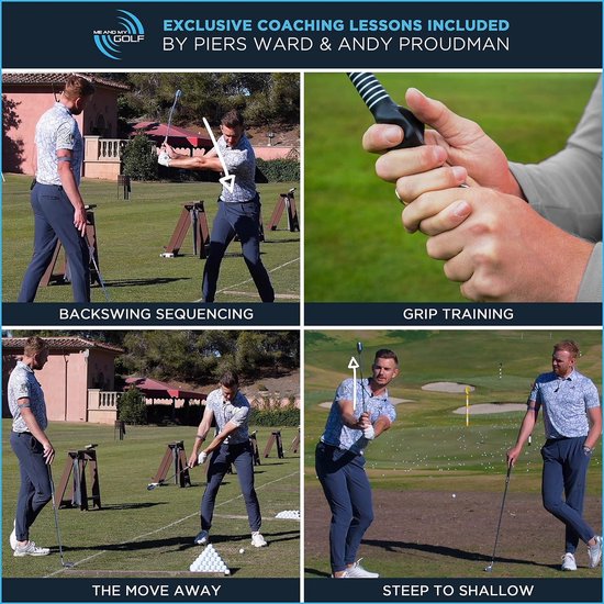 Swing Trainer zwart met verzwaarde kop en ergonomische as - Unisex - UK van SKLZ