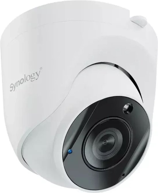 Synology TC500 - Netwerkbewakingscamera - vochtbestendig - kleur (Dag en nacht) - 2880 x 1620 @ 30 fps - DC 12V - PoE 802.3af van Synology