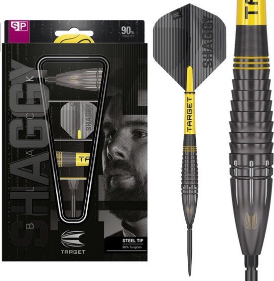 Target Scott Williams Black Swiss Point 90% - Dartpijlen - 23 Gram van Target