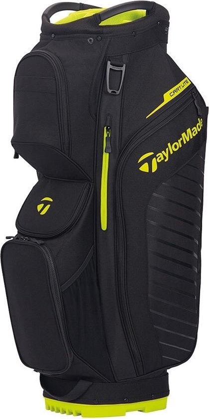TaylorMade Cart Lite Cartbag 2020 - Zwart Lime van TaylorMade