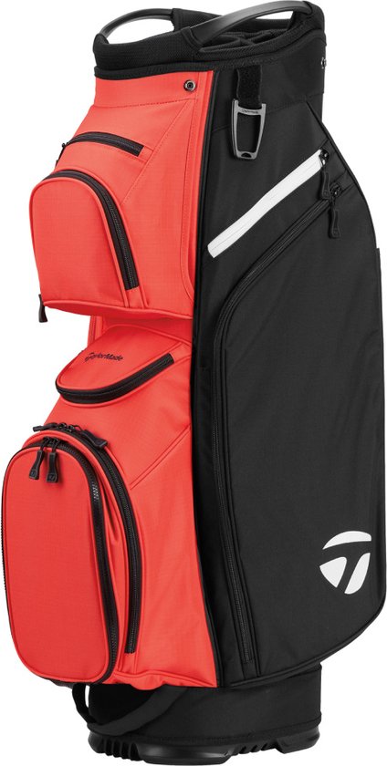 TaylorMade Cart Lite Cartbag 2024 - Zwart Rood van TaylorMade