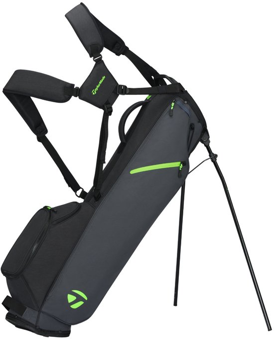 TaylorMade Flextech Carry Standbag 2026 - Grijs Groen van Merkloos