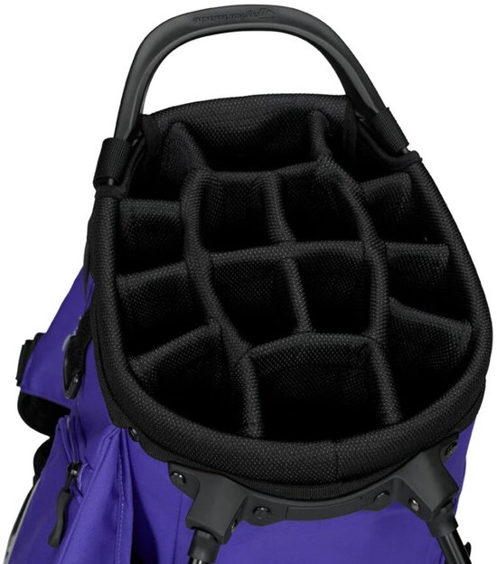 TaylorMade Flextech Crossover Standbag 2026 - Paars Zwart