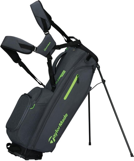 TaylorMade Flextech Standbag 2026 - Grijs Groen van Merkloos