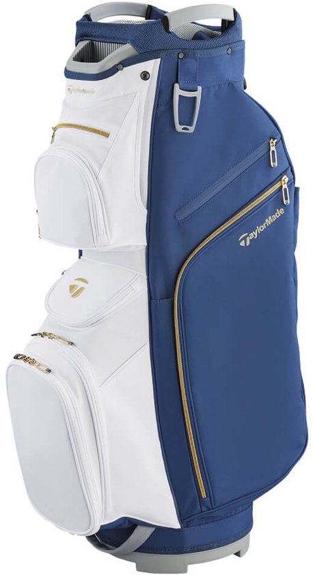TaylorMade Kalea Gold Ladies Cartbag - Blauw Wit van Merkloos