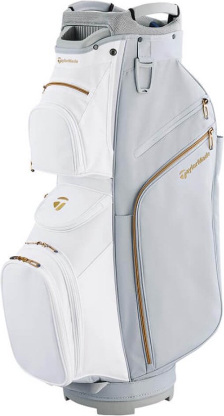 TaylorMade Kalea Gold Ladies Cartbag - Grijs van Merkloos