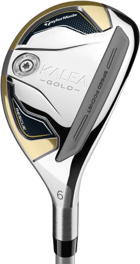TaylorMade Kalea Gold Ladies Hybride Club 2024 | 5H | 27° | Rechtshandig | Ladies | van TaylorMade